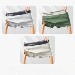 Nanjiren | Cotton Men’s Underwear Shorts Youth Sports Briefs