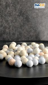 Fishco Rumah Bakteri Akuarium Five Color Hollow Balls 12mm Media Filter 500gram GH412-05K