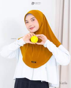 JILBAB DAFFI NAYLA SERIES JILBAB SPORT SOFT PAD JILBAB SIMPLE