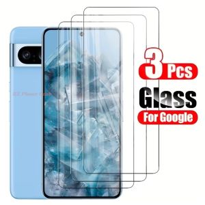 3pcs Tempered Glass For Google Pixel 11 Pro XL 11 9 Pro XL 10 Pro XL 9 Pro 10 10Pro 9A Glass Screen Protector Fingerprint Unlock