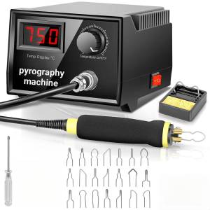 Temperature Adjustable Wood Pyrography Machine