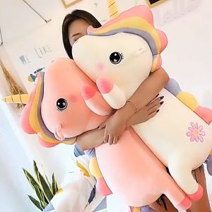 ตุ๊กตา ตุ๊กตายูนิคอร์น ตุ๊กตาตัวใหญ่ๆ ยูนิคอร์น 80 ซม. ตุ๊กตาน่ารักๆ หมอนข้าง ตุ๊กตาของเล่น ตุ๊กตาตัวนิ่มๆ ตุ๊กตาน่ารัก ตุ๊กตาของขวัญให้แฟน ตุ๊กตาสัตว์ ตุ๊กตาใหม่ Unicorn Stuffed Dolls Kawaii Soft Animal Unicorn Plush Toys
