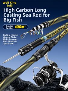 CHUITING | Ultra-Hard Carbon Long-Range Sea Fishing Rod