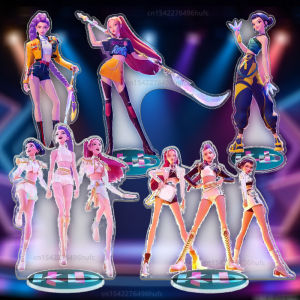 KPop Demon Hunters Rumi Mira Zoey Acrylic Standing Plates Huntrix Model Desktop Decoration Ornament Accessories Birthday Gift