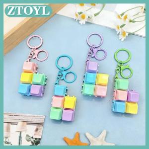 ZTOYL Fingertip Stress Relief Keychain Keyboard Key Toy for Fidgeting Portable Anxiety Relief for Adults