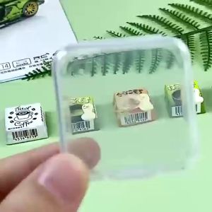 Mini Transparent Storage Box Kotak simpan barang kecil serbaguna multipurpose organizer for jewelry pills earbud accessories compact lightweight design durable clear container perfect for travel and home usev小收纳盒   ABS