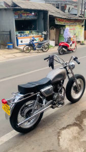 Stang Costume Clasik Camar Tinggi Stang BSA Japstyle Chopper British Style Bobber Rabbit choppi cub UNIVERSAL SPAREPART AKSESORIS MOTOR TERMURAH