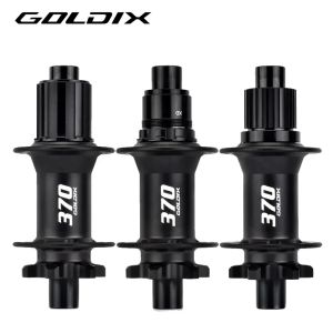 Đùm Xe Đạp Leo Núi GOLDIX M370 32H Boost Hệ Thống Ratchet 36T J-Bend Phanh Đĩa 6 Lỗ Hợp Kim Nhôm Siêu Nhẹ Dành Cho Xe Đạp XC HG XD MS 10-12 Tốc Độ
