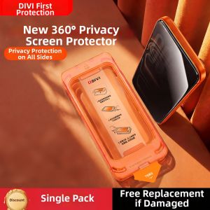 Divi | Anti-Peep Tempered Glass Screen Protector