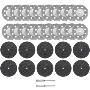 22mm Mini Cutting Disc Abrasive Cutting Disc 32mm Fiberglass Tool With 3mm Mandrel for Dremel Rotary Tool Stone Glass Tile Metal