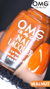 OMG Nail Lacquer 10ml - Walnut