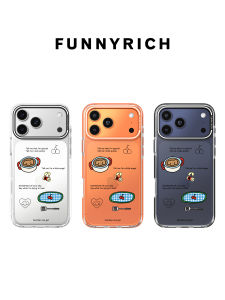 FUNNY RICH | Cute Cartoon Original Shockproof Clear Phone Case