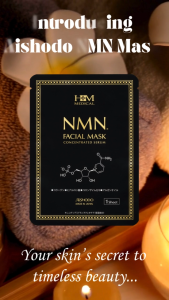 NMN Facial Mask High Quality Made in Japan Luxury Care Cell Regeneration NMN 10sheets