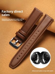 FUDIEN | Dây đeo đồng hồ thể thao thông minh da thật bền chống nước cho nam và nữ VivoWatch VivoWatch2 Dây đeo thay thế phổ thông 42mm
