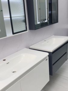 LHệ FREESHIP Tủ gương lavabo phòng tắm MILOR nhựa PVC đặc lõi cao cấp siêu bền đẹp - TCK - Bảo hành 10 năm