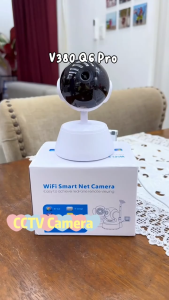 Intelper V380 Q6 Pro CCTV Camera Connect Cellphone 1080P 2MP IP Security Camera Two-way Audio Motion Detection Smart Home CCTV Camera WIFI Connect Security Surveillance with Audio and Speaker