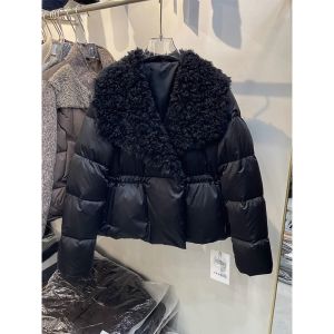 Shalldoer | Warm Stylish Fur-trimmed Coat Womens Cotton Padded