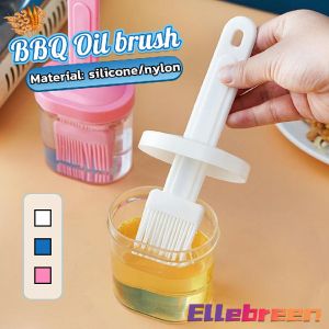 Oil Brush Cooking Baking BBQ Silicone Oil Bottle Grilling Tools Brushes Kitchenware
