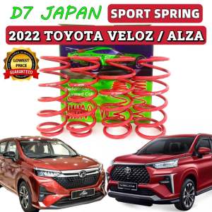 D7 JAPAN TOYOTA VELOZ/ALZA 2022 LOWERD SPORT SPRING 1 SET 4PCS
