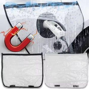 Car Charging Port Protector Magnetic PVC Waterproof Cover Dustproof Snow Shield for BYD Seal Atto 3 Dolphin Tang EV Accessories
