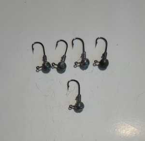 kail pancing jig head soft lure Hook per 1pcs