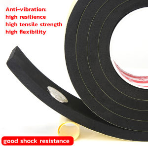 Talao EVA Thicken Self Adhesive Foam Tape Door Sealing Strip Noise Insulation Anti-Collision Window Super Strong 5m/2m