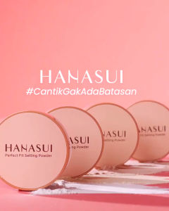 Hanasui Perfect Fit Setting Powder - Loose Powder - Bedak Tabur 12gr/Natural Coverage Pore Blurring