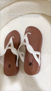 STOMPION Korean Slippers For Women Flip Flops Fashion Casual Cross-Strap Beach Sandals For Women