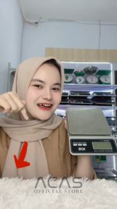 ACAS QZ-Z1 Timbangan Digital 5kg / 0.5gr Timbangan Dapur Buah dan Sayuran Timbangan Electronic Kitchen Scale Free Batrai Barang Paket Kapasitas 5 Kg Minimal 0.5Gram Digital Electronic kitchen Scale