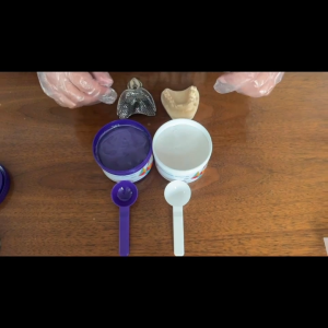 Silicone Impression Dental Putty 1:1 Base Catalyst Light Body Restorative & Prosthetic Dentistry