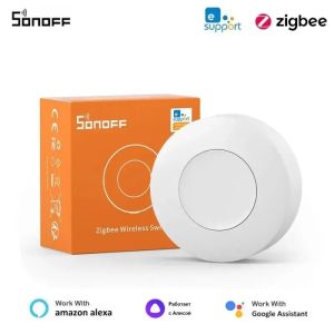 Sonoff | SONOFF SNZB-01P SNZB 01P Sonoff Wireless Switch Zigbee Scene Switch Two-Way Control with TX Ultimate Wall Switch Smart Scene