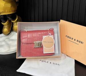 Túi Xách Slssl [Fullbox] Đeo Chéo Da Cá Sấu Bóng 4 Màu Trending Size 20.5cm (Auth Tuồn)