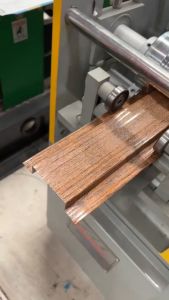 ลอนรั้วเมทัลชีท ระแนงรั้วเมทัลชีท ลายไม้ 0.35 หน้ากว้าง 11 ซม. ยาว 50-170 ซม.