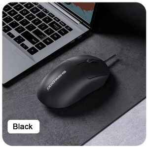 NexusClick Hot Selling USB Cable Optical Business MouseErgonomic Office Gaming Desktop Laptop Computer Mice Neutral Wired Mouse