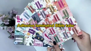 5 Sheets/75 Tabs Bible TabsBible Index TabBible Index Label Sticker for Study Read Bible Book