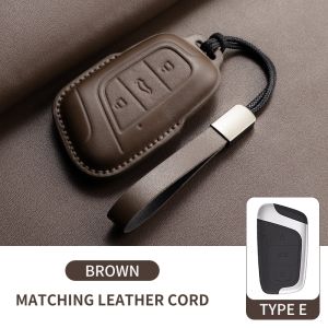 Car Key Case Cover For Chery Eq1 Little Ant Auto Keychain Smart Remote Key Shell Protector Leather Anti-scratch Trim Accessories