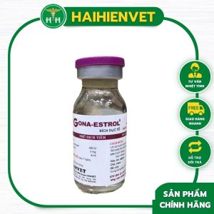 Lọ 8ml Gona Estrol - tăng khả năng thụ th-ai trên chó mèo heo trâu bò ngựa