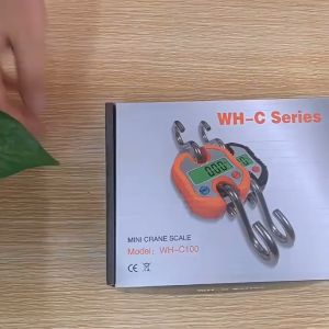 PUSAT WeiHeng Digipounds Timbangan Gantung digital 150kg 0.05-0.1kg charger Koper Tas ikan WH C100