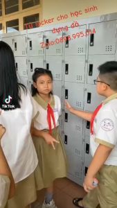 Tủ locker sắt đựng đồ cá nhân cho công nhân viên giá xưởng- tủ locker nhiều ngăn để đồ nhân viên an toàn có khoá