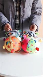 Pet Sounding Plush Toy Ball Soft Pet Squeaky Ball Puppy Fluffy Birthday Gift Bite-resistant Relaxing Ball