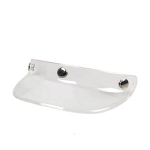 * New 1Pcs 3 Snap-Button Visor Jet Helmet Visor Brim Motorcycle Scooter Helmet Accessory For Retro Half Helmets Outdoor Riding
