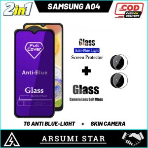 PROMO PAKET MURAH 2 IN 1 TEMPERED GLASS CERAMIC ANTI SPY SAMSUNG GALAXY A04 ANTI GORES PELINDUNG LAYAR CERAMIC ANTI SPY + GARSKIN CARBON