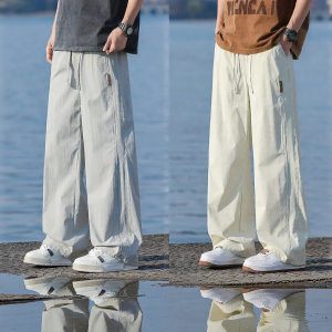 Mark Fairwhale | American Street Style Simple Straight Casual Pants