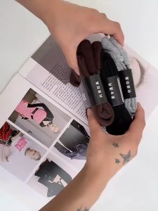 READY STOCK SC03A 1 Pair Socks Plain Color Mid-Calf Ankle Socks Cozy-Knit Socks Ladies Woman Stokin Stocking Perempuan