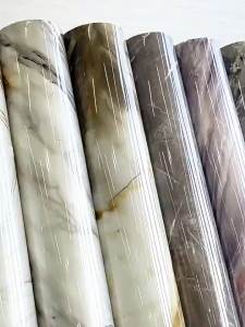 📕easily completed by one person📕Wood grain Wall paper Self Adhesive Marble Wallpaper PVC Waterproof Sticker For Bedroom Kitchen Home Decor Sticker wall decoration Oil proof Waterproof wall sticker tiles PVC printed wallpaper