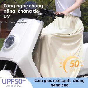 JIFANPAUL | Anti-Exposure Sun Protection Thin Ice Silk Slimming Flared Skirt