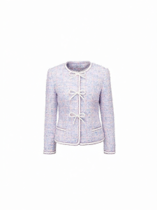 Designer Bow Embellished Dreamy Style Jacket