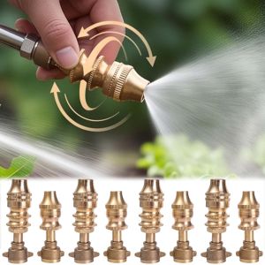 Agricultural Irrigation Nozzle Adjustable Pottery Nozzle High Quality Pottery Adjustable Spray Effortless Installation Fully Copper
