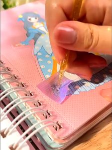 BEVAVAR DIY Stiker Motif Kartun Korea Lucu / Dekorasi Handbook Scrapbook / Stiker Dandan DIY Putri
