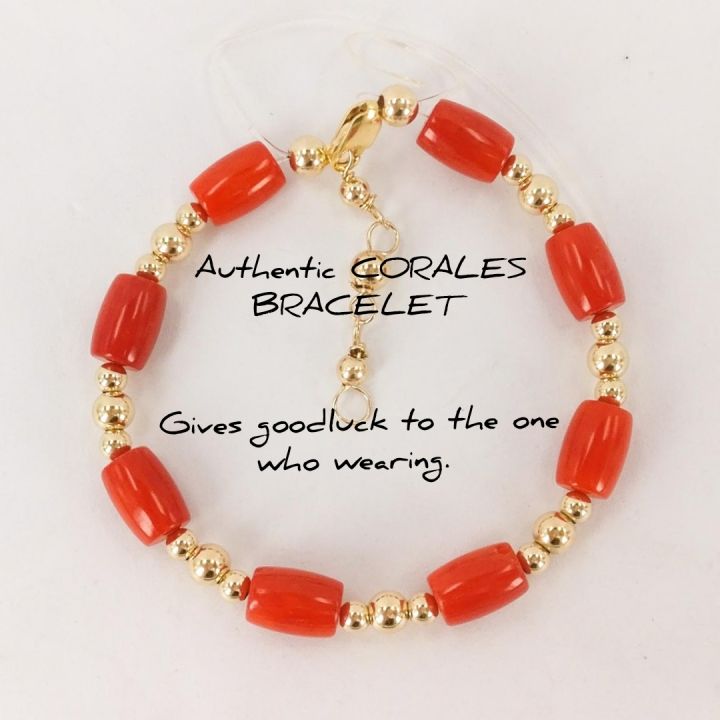 Coral Baby Bracelet-natural Italy Red Coral Lucky Charm Handmade 14k Gold  Filled Silver Bracelet for Baby Protection-baby Shower Gift-ab-556 - Etsy